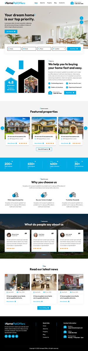 Web Design par sai.designer87 pour ce projet | Design : #34601023