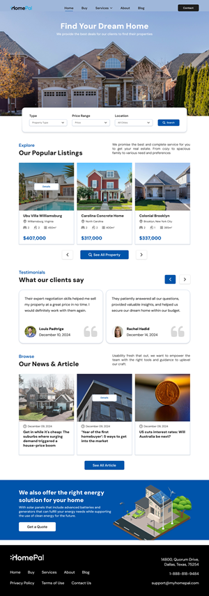 Web Design by Taufik H for this project | Design: #34619787