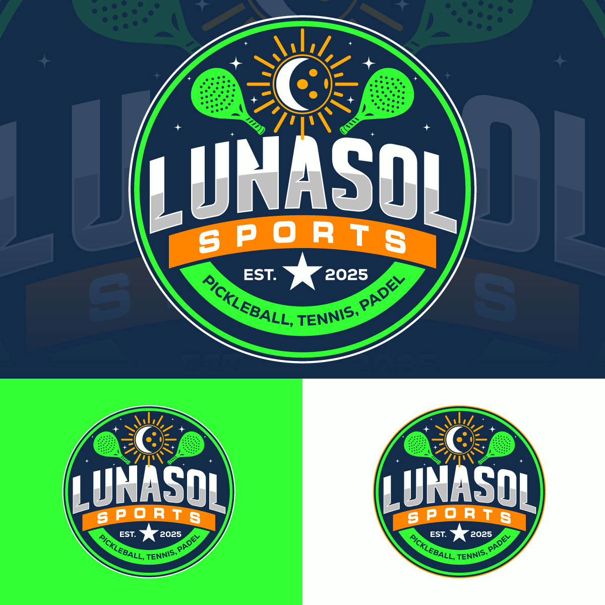 Diseño de Logo por Suvendu.S para LunaSol Sports | Diseño #34622506