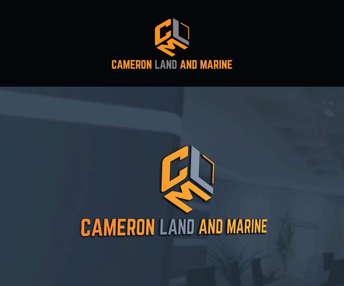 Logo Design by Luckey yaari for Cameron Land and Marine  | Design #34581173