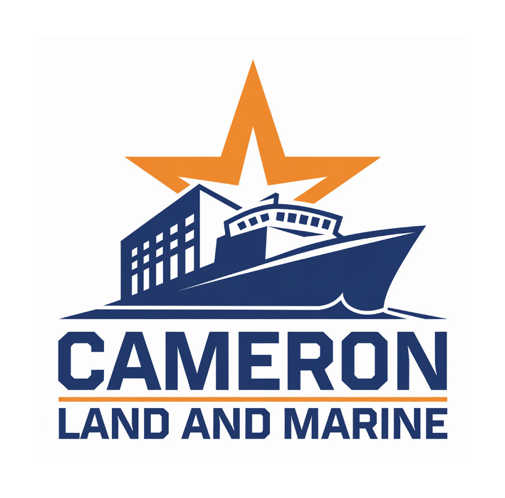 Logo Design by KING JM for Cameron Land and Marine  | Design #34617901