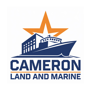 Logo Design by KING JM for Cameron Land and Marine  | Design: #34617901