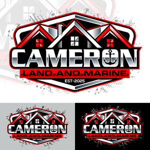 Logo Design by Suvendu.S for Cameron Land and Marine  | Design: #34624126