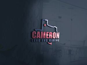 Logo Design by sorrybro for Cameron Land and Marine  | Design: #34606496