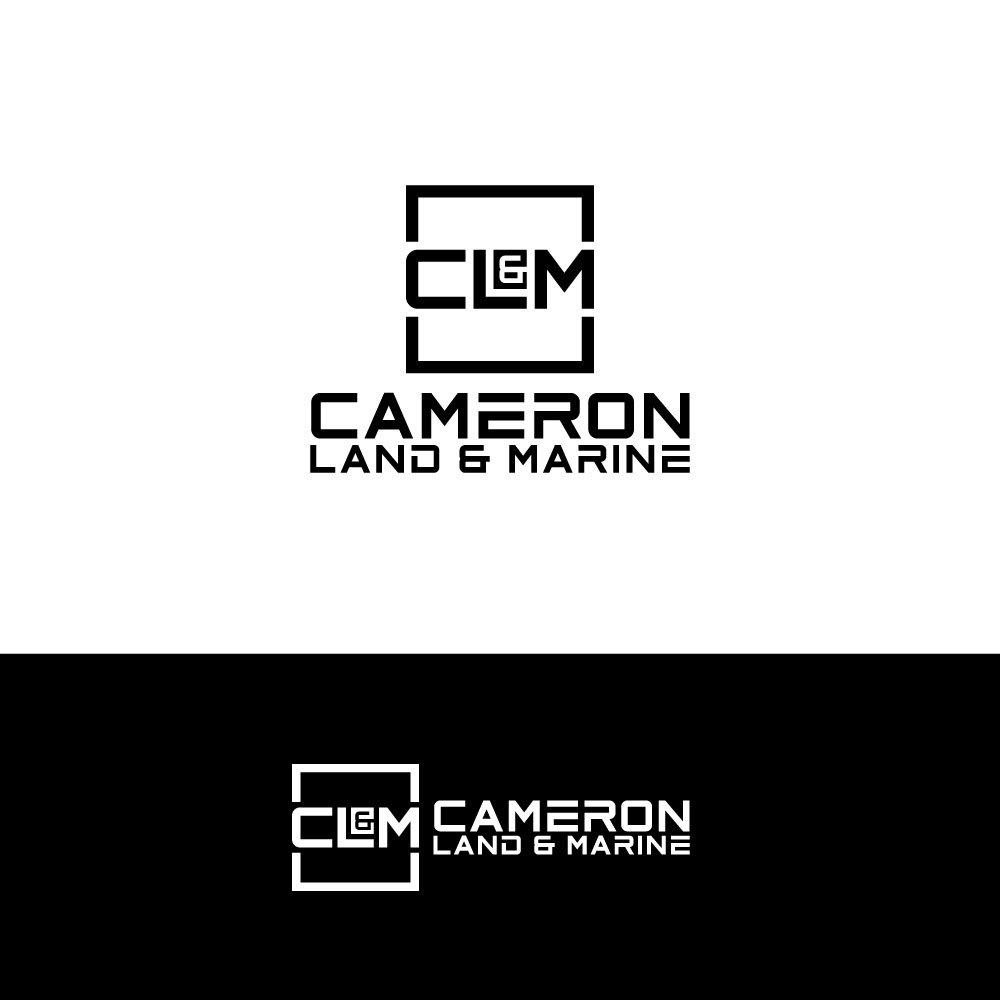 Logo Design by loveqis for Cameron Land and Marine  | Design #34579393
