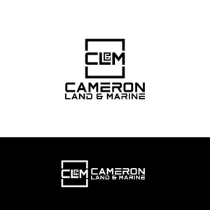 Logo Design by loveqis for Cameron Land and Marine  | Design: #34579393