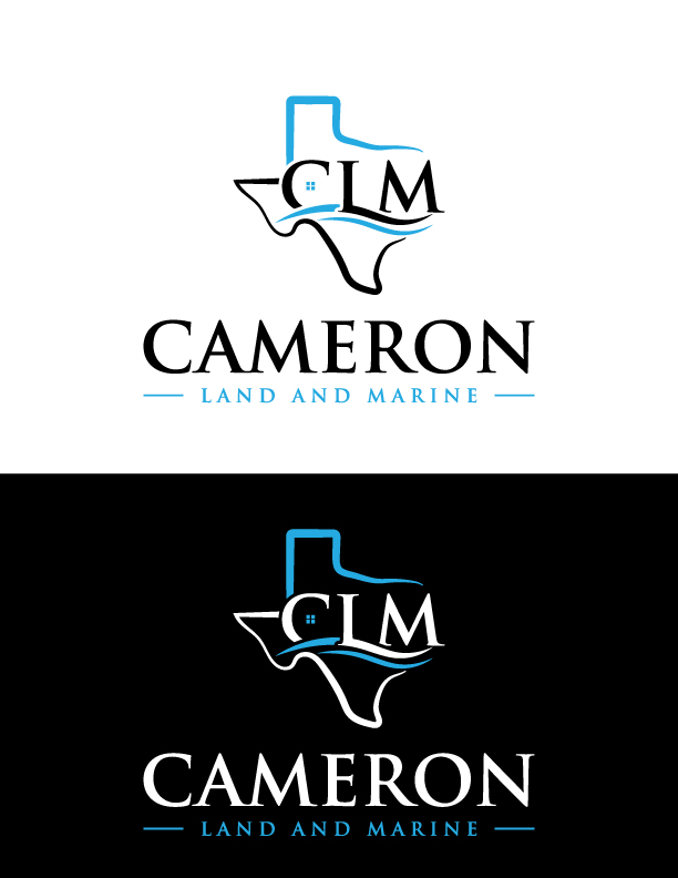 Logo Design by alexdarah for Cameron Land and Marine  | Design #34592207