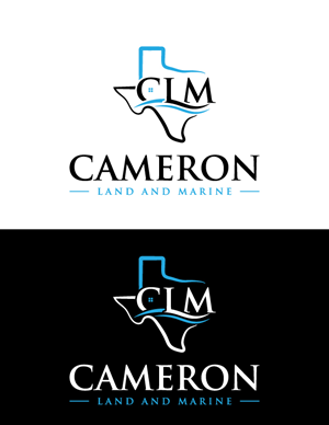 Logo Design by alexdarah for Cameron Land and Marine  | Design: #34592207