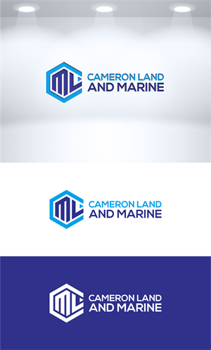 Logo Design by healer1617 for Cameron Land and Marine  | Design: #34578586