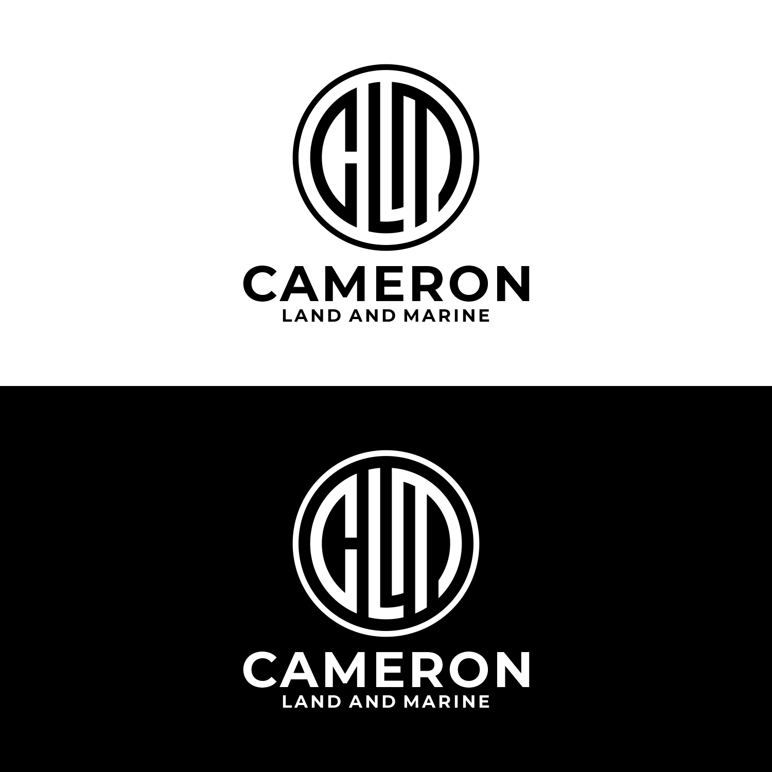 Logo Design by 16surya for Cameron Land and Marine  | Design #34580880
