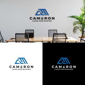 Logo Design by syad666 for Cameron Land and Marine  | Design: #34580332