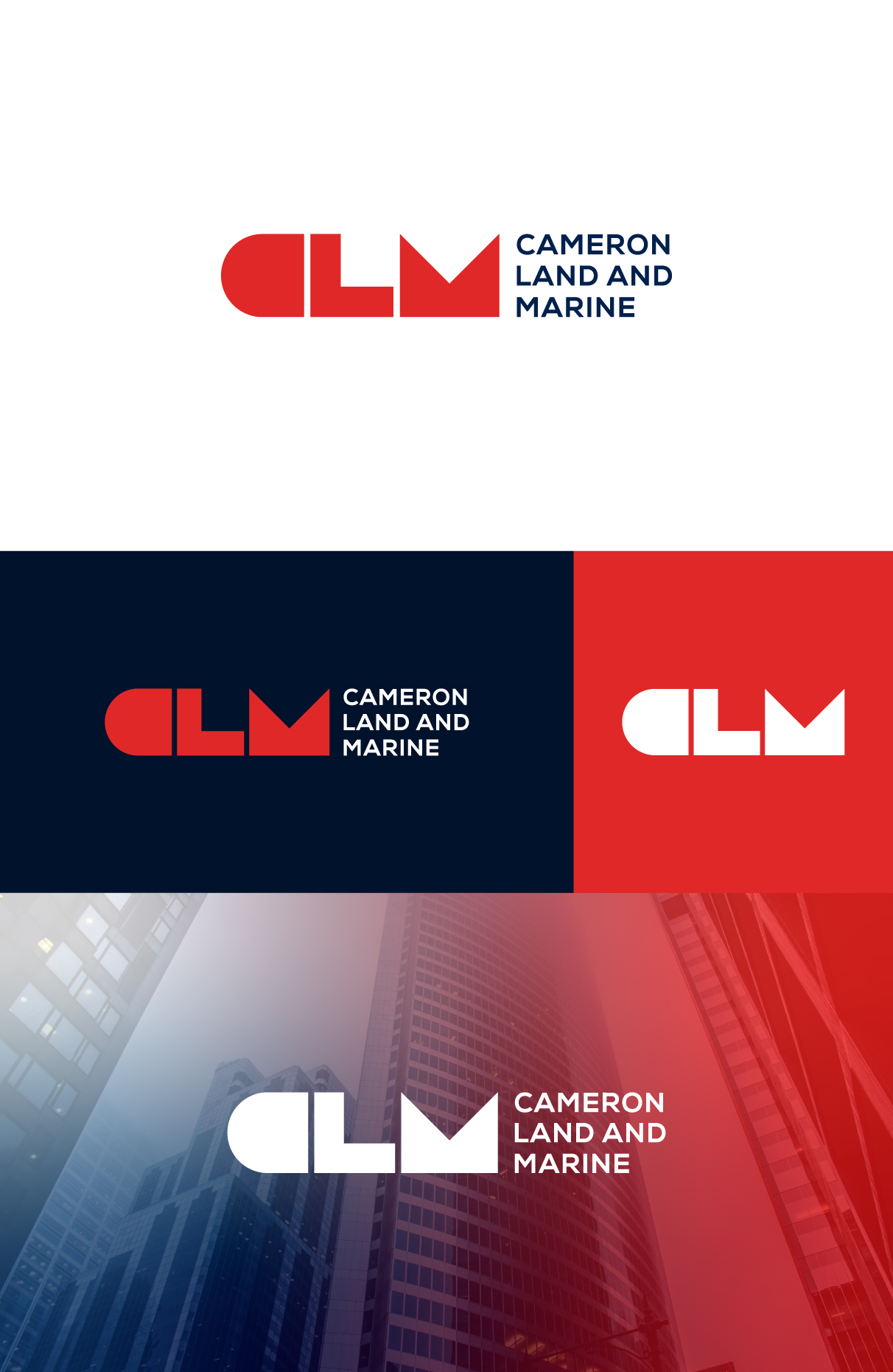 Logo Design by The Lion Studios for Cameron Land and Marine  | Design #34626920