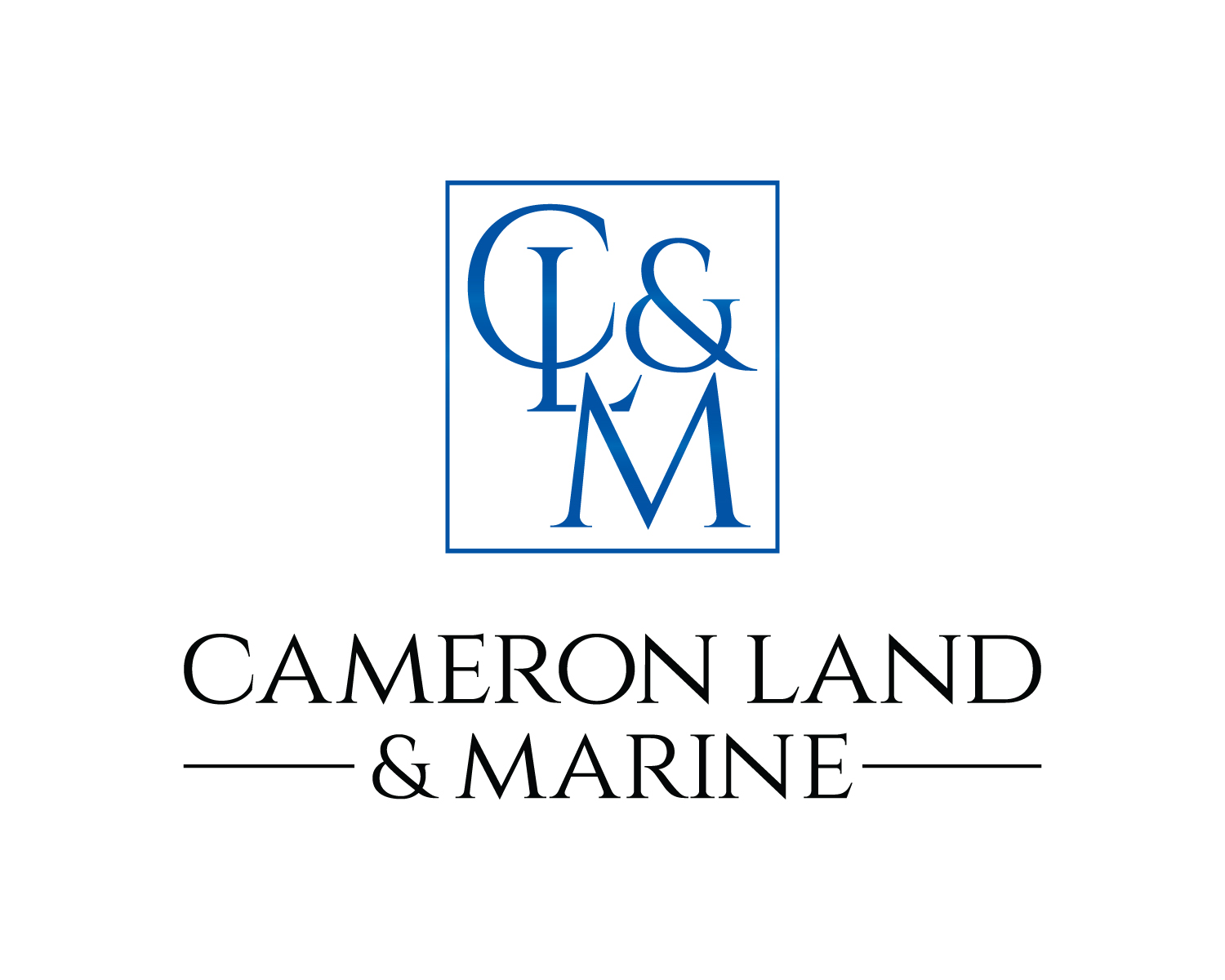 Design de Logo par Atec pour Cameron Land and Marine  | Design : #34580546
