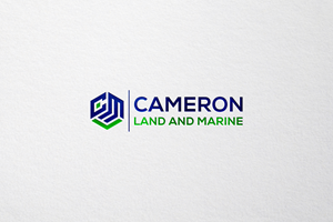 Logo Design by R.design for Cameron Land and Marine  | Design: #34578907