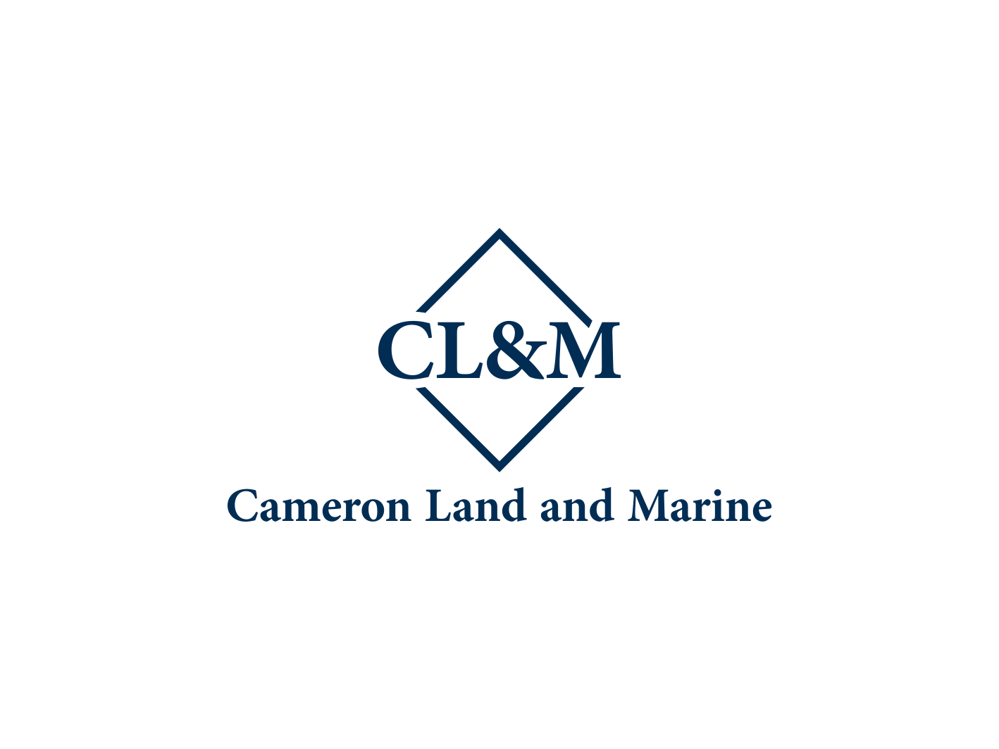 Logo Design by BNdesigner for Cameron Land and Marine  | Design #34586855