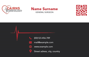 Business Card Design by Daneko for Cairns Cardiology | Design: #34578705