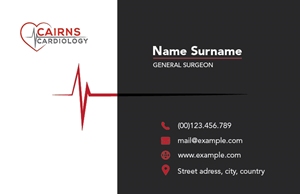 Business Card Design by Daneko for Cairns Cardiology | Design: #34578713