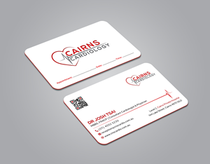 Business Card Design by Creative Moon Design for Cairns Cardiology | Design: #34581748