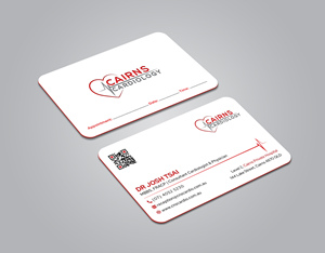 Business Card Design by Creative Moon Design for Cairns Cardiology | Design: #34581779