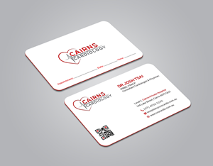 Business Card Design by Creative Moon Design for Cairns Cardiology | Design: #34581910