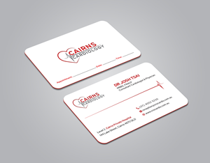 Business Card Design by Creative Moon Design for Cairns Cardiology | Design: #34581911