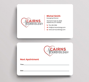 Business Card Design by Graphixpointt for Cairns Cardiology | Design: #34579651