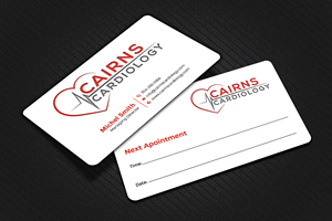 Business Card Design by Graphixpointt for Cairns Cardiology | Design: #34579821