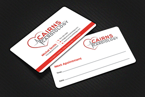 Business Card Design by Graphixpointt for Cairns Cardiology | Design: #34579825