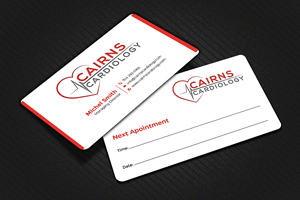 Business Card Design by Graphixpointt for Cairns Cardiology | Design: #34579847