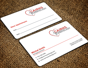 Business Card Design by Graphixpointt for Cairns Cardiology | Design: #34580782
