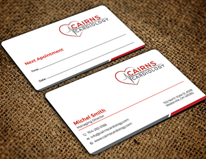 Business Card Design by Graphixpointt for Cairns Cardiology | Design: #34580783