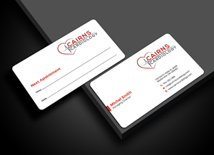 Business Card Design by Graphixpointt for Cairns Cardiology | Design: #34580902