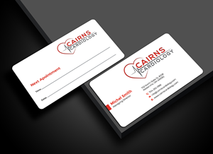 Business Card Design by Graphixpointt for Cairns Cardiology | Design: #34580903