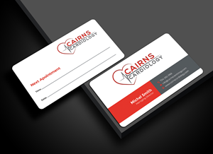 Business Card Design by Graphixpointt for Cairns Cardiology | Design: #34581159