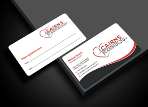 Visitenkarten-Design von Graphixpointt für Cairns Cardiology | Design: #34581937