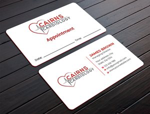 Design de Carte de Visite par Expert Bappy pour Cairns Cardiology | Design : #34592581