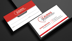 Diseño de Tarjeta de Presentación por Expert Bappy para Cairns Cardiology | Diseño: #34600449