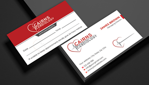 Diseño de Tarjeta de Presentación por Expert Bappy para Cairns Cardiology | Diseño: #34600710