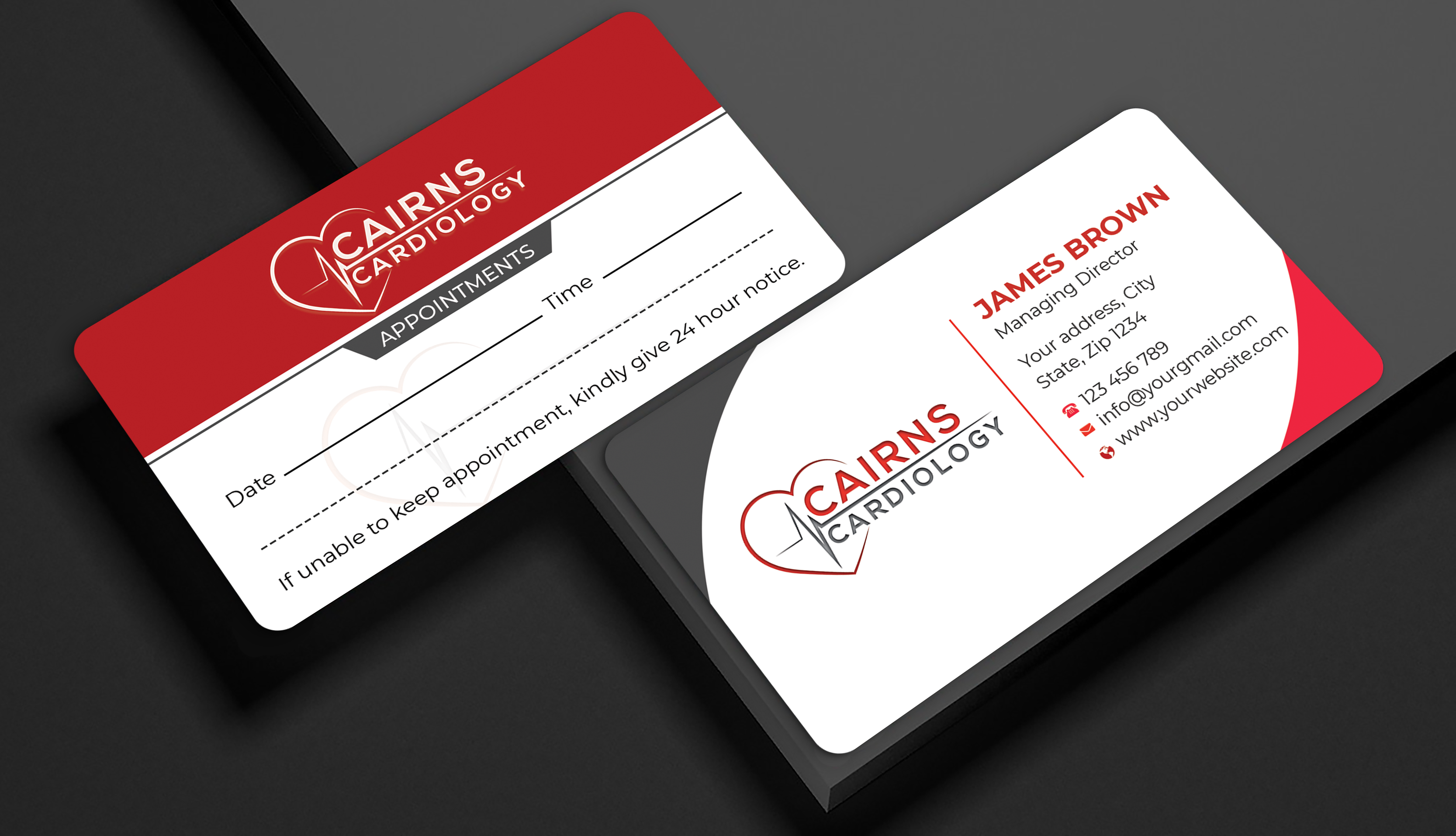 Visitenkarten-Design von Expert Bappy für Cairns Cardiology | Design #34617876