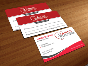 Business Card Design by Expert Bappy for Cairns Cardiology | Design: #34617943
