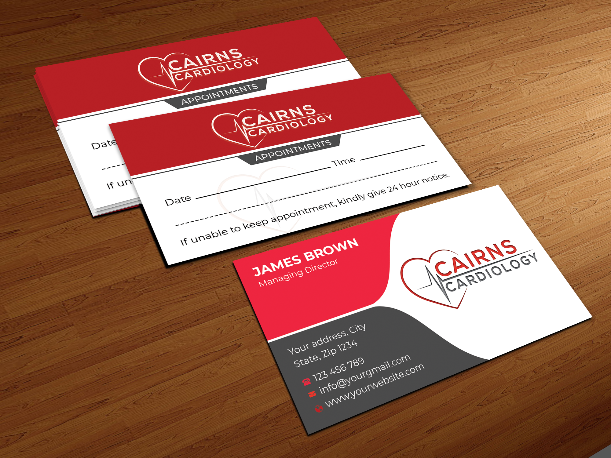 Visitenkarten-Design von Expert Bappy für Cairns Cardiology | Design #34617971