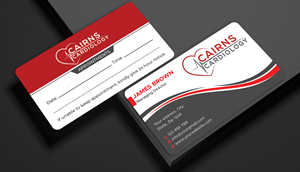 Business Card Design by Expert Bappy for Cairns Cardiology | Design: #34619697