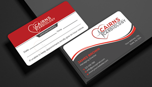 Business Card Design by Expert Bappy for Cairns Cardiology | Design: #34619726