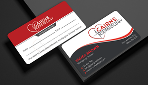 Business Card Design by Expert Bappy for Cairns Cardiology | Design: #34619803