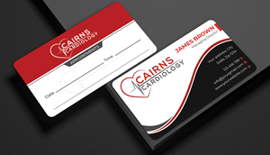 Business Card Design by Expert Bappy for Cairns Cardiology | Design: #34626522