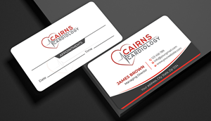 Business Card Design by Expert Bappy for Cairns Cardiology | Design: #34690147