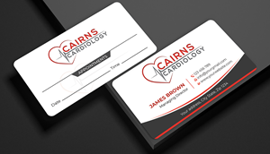 Business Card Design by Expert Bappy for Cairns Cardiology | Design: #34690207