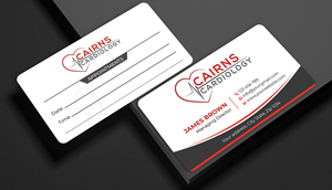 Business Card Design by Expert Bappy for Cairns Cardiology | Design: #34690689