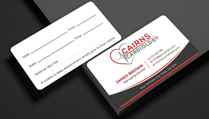 Business Card Design by Expert Bappy for Cairns Cardiology | Design: #34695293