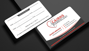Business Card Design by Expert Bappy for Cairns Cardiology | Design: #34698452